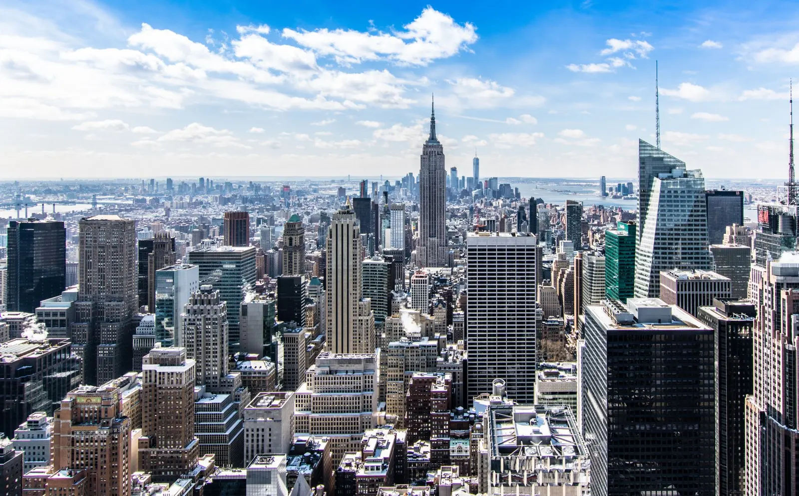 New York’s business and technology skyline, representing global market opportunity